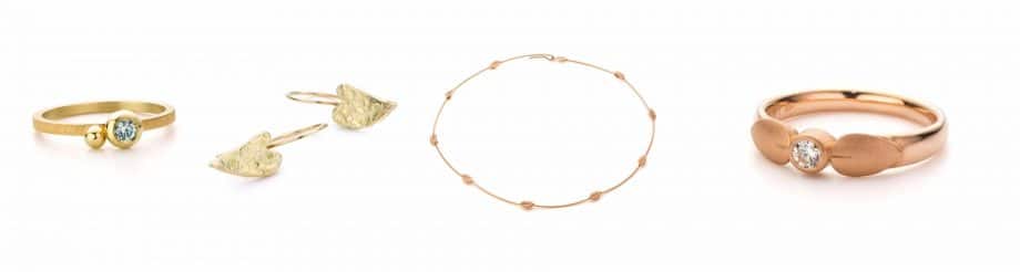 Gift guide handgemaakte sieraden voor het Rustige en lieve type. Oogst goudsmid Amsterdam.
