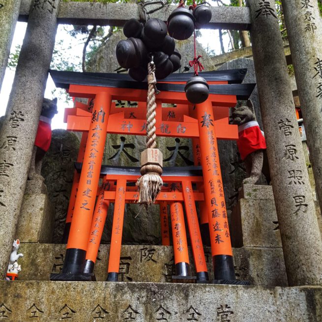 Japanese Temple gate Torii. Inspiration for the Japonais collection Oogst Amsterdam