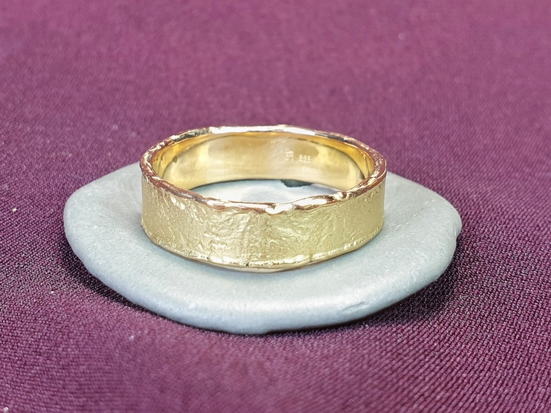 gouden ring erosie ⋆ Sieraden
